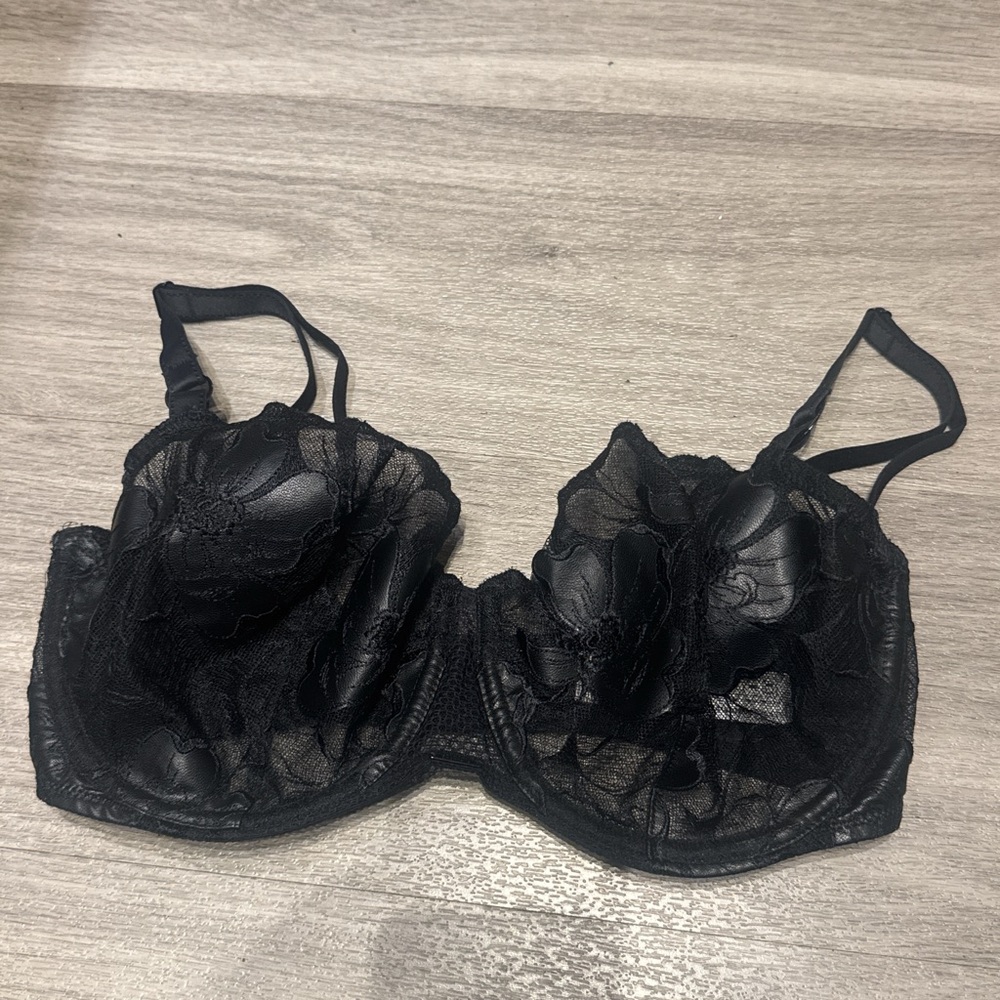 Chantelle Black Sheer Lace Bra